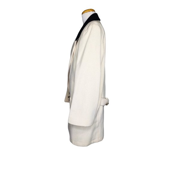 Coats by Cattiva Vintage 50s Peacoat Pure Wool Made in USA Anglo Fabrics UK 12 - Picture 6 of 10